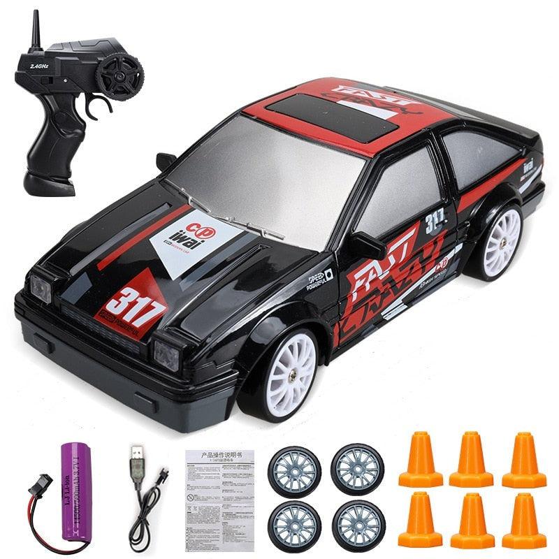 2.4G 15KM/H Drift RC Car AE86 GTR Model - HomeFeelz Online store