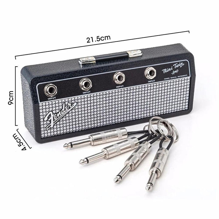 Fender Blues Music Key Storage Jack Rack Key Holder Guitar Wall Keychain Holder Vintage Amplifier Home Decoration Gift - HomeFeelz Online store