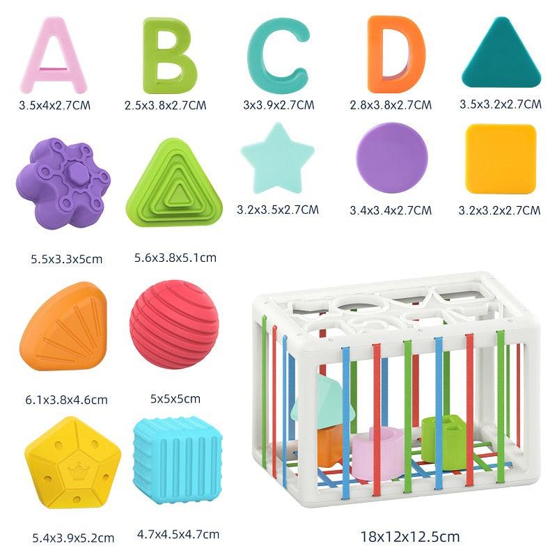 Colorful Shape Blocks Sorting Game - HomeFeelz Online store