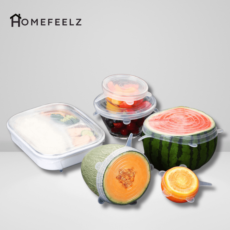 FlexiLids: Stretch, Seal, and Save! Upgrade Your Kitchen with Silicone Food Covers - HomeFeelz Online store