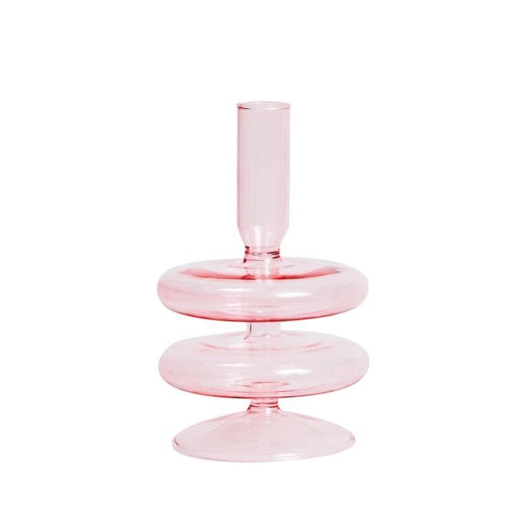 Floraluxe: The Exquisite Glass Candle Holders - Ignite Charm and Beauty! - HomeFeelz Online store