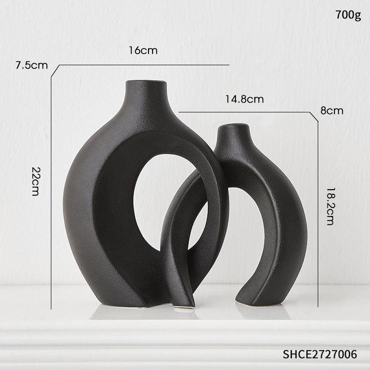 LuxeFlora: Elevate Your Space with our Nordic Vase - HomeFeelz Online store