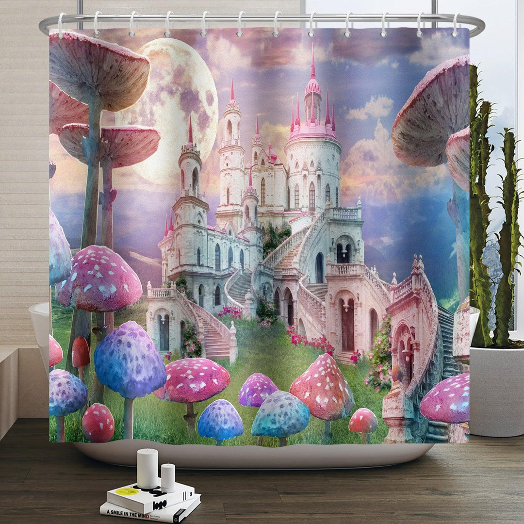 MushroomFantasy: The Magical Shower Curtain - Dive into Fantasy - HomeFeelz Online store