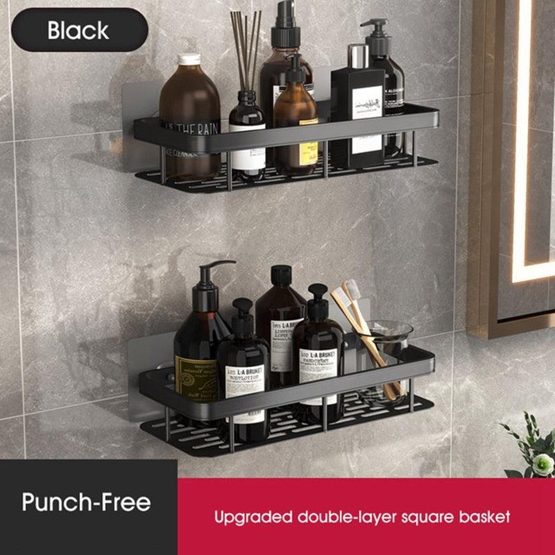 No-drill Wall Mount Bathroom Shelves - HomeFeelz Online store