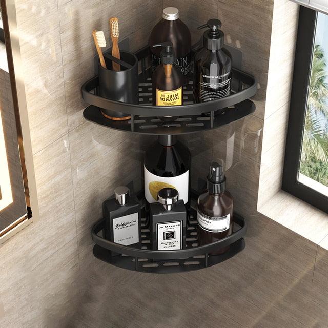 No-drill Wall Mount Bathroom Shelves - HomeFeelz Online store