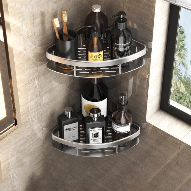 No-drill Wall Mount Bathroom Shelves - HomeFeelz Online store