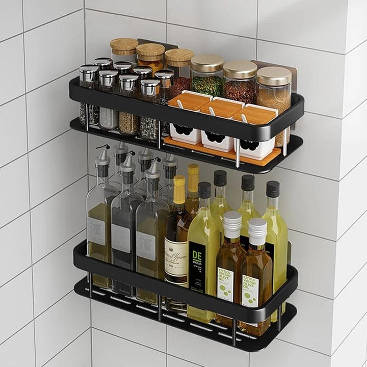 No-drill Wall Mount Bathroom Shelves - HomeFeelz Online store