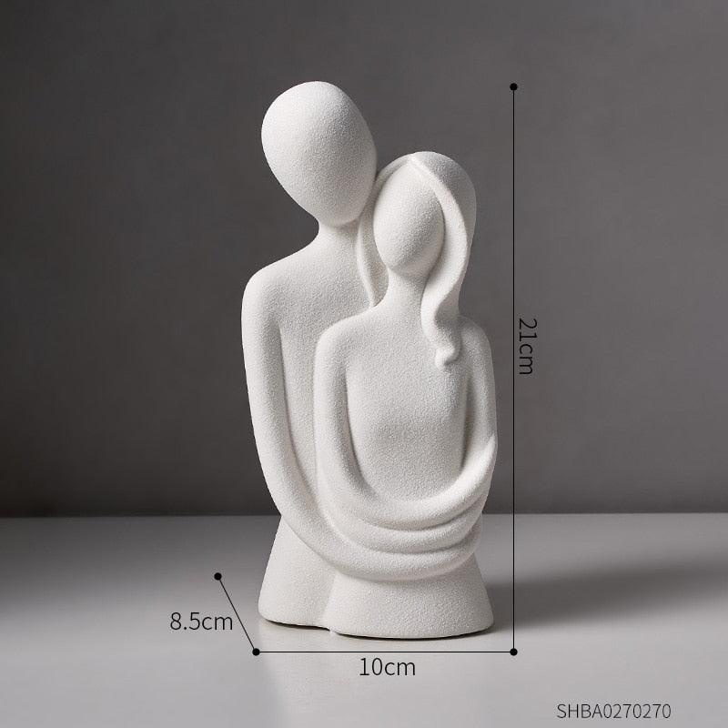 Nordic Home Decoration Abstract Figures Reading Book Statue Study Office Decoration Room Living Room Decoration Accessories Gift - HomeFeelz Online store