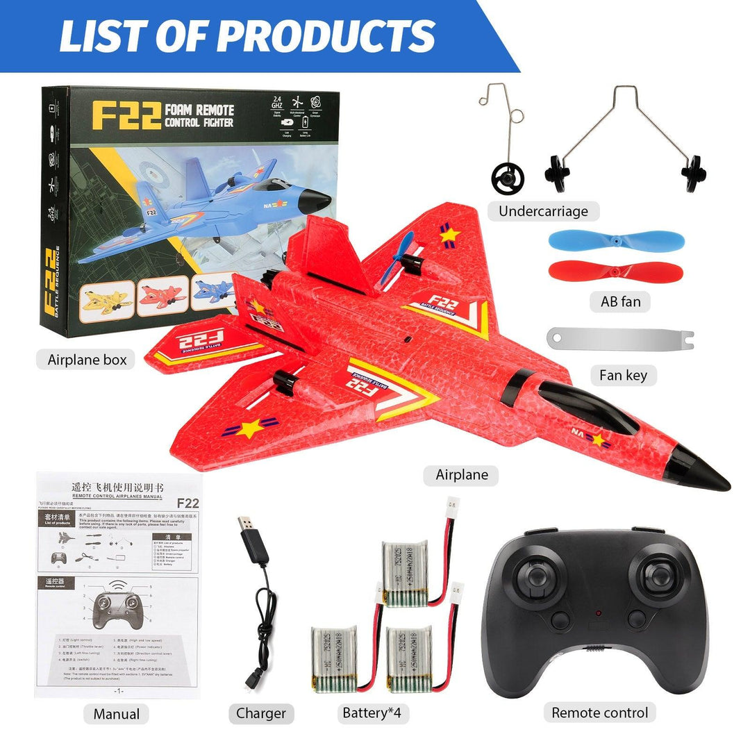 RC Plane F22 raptor Helicopter - HomeFeelz Online store