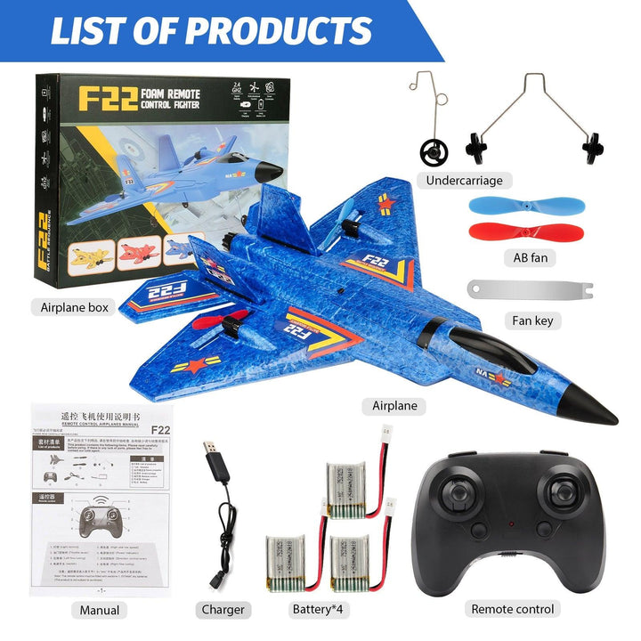 RC Plane F22 raptor Helicopter - HomeFeelz Online store