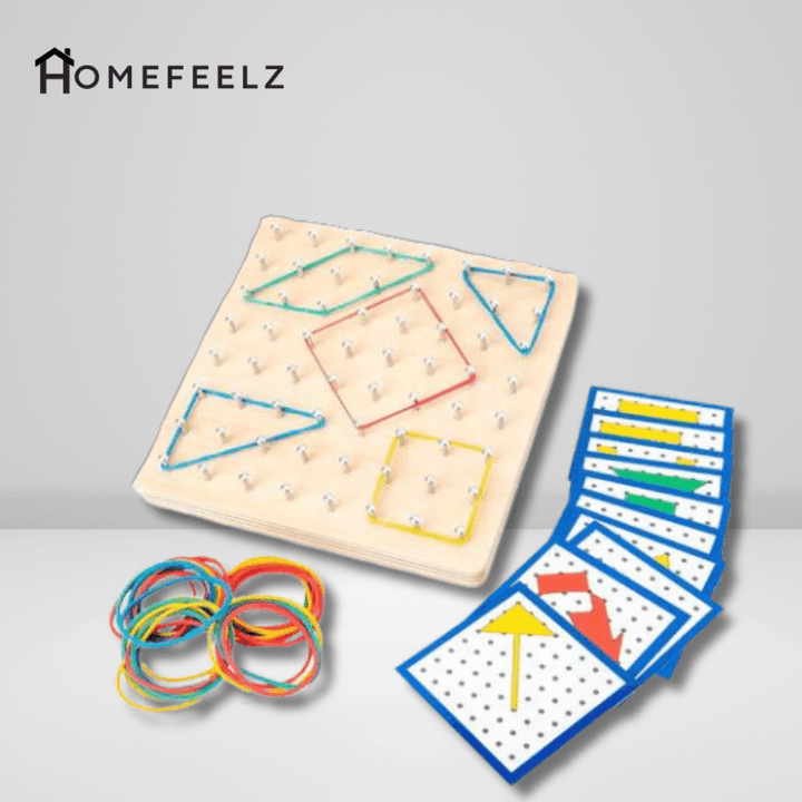 ShapeSmart: Ignite Your Child's Curiosity with Geoboard Genius - HomeFeelz Online store