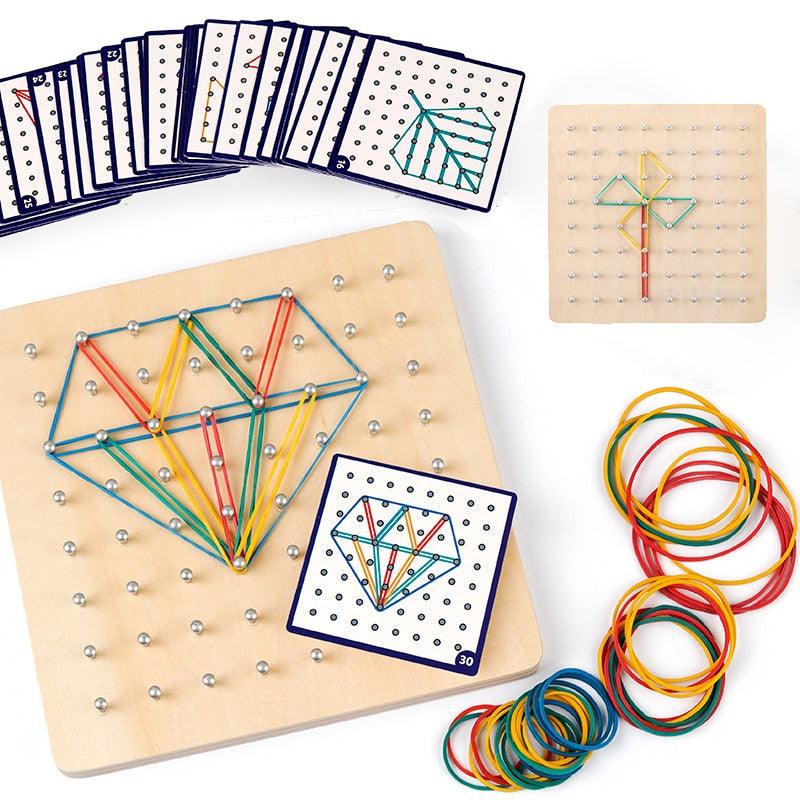 ShapeSmart: Ignite Your Child's Curiosity with Geoboard Genius - HomeFeelz Online store