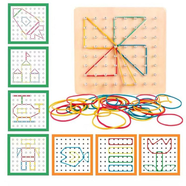 ShapeSmart: Ignite Your Child's Curiosity with Geoboard Genius - HomeFeelz Online store