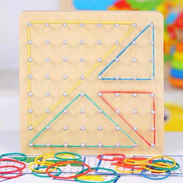 ShapeSmart: Ignite Your Child's Curiosity with Geoboard Genius - HomeFeelz Online store