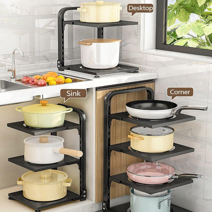 SpaceSaver Rack: Ultimate Kitchen Organizer - HomeFeelz Online store