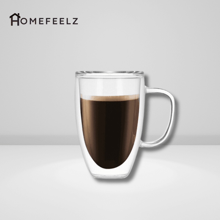 Thermal Bliss: Double Wall Glass Mugs for Perfect Sips - HomeFeelz Online store