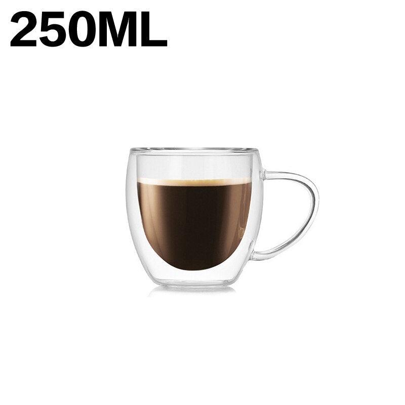 Thermal Bliss: Double Wall Glass Mugs for Perfect Sips - HomeFeelz Online store